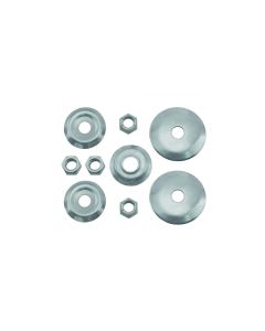 1955-1957 Ford Thunderbird Engine Steady Rest Washer Kt, 9 Pcs, 1 Kt Does 1 Side