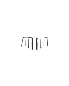 1964-1966 Ford Thunderbird Convertible Roof Rail Seal Kit, 7 Pieces