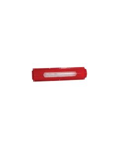 1966 Ford Thunderbird Tail Light Lens, Center With Back-Up Lens, Red And Clear Plastic