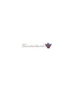 Ford Thunderbird Valve Cover Decals, 292 Thunderbird V8, 1955-57