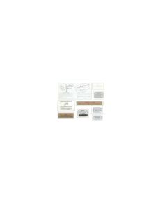 Ford Thunderbird Decal Kit, 1955, 9 Pieces