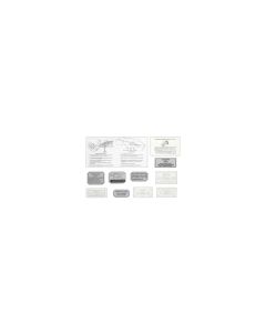Decal Kit/ 11 Pcs/ 57 T-bird