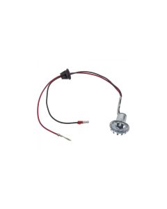 1957 Ford Thunderbird Backup Light Socket & Wires, Includes Rubber Grommet