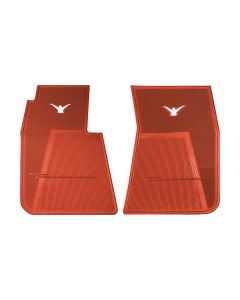 1955-1960 Thunderbird Rubber Front Floor Mats with T-Bird Script
