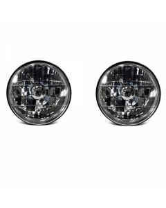 1961-67 Ford econoline 7 Inch Round White Diamond Halogen Headlight Assembly