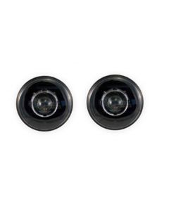 1961-67 Ford Econoline 7 Inch Round Projector Headlights With 64mm Projector Black Housing
