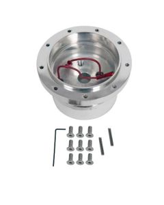 1975-1978 Ford Econoline Lecarra Steering Wheel Hub Adapter Kit - For 9  Bolt Mount, Billet