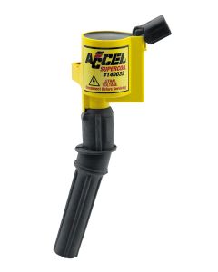 1998-2002 Econoline Ignition Coil - ACCEL Super Coil Series - Yellow Cap - Ford Modular 2-Valve Engine
