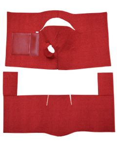 1963-1965 Fairlane 2DR Hardtop Complete Carpet, Cut & Sewn 4spd Trans Bench Seat | Loop Material
