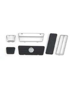 Pedal Pad/Trim Kit,Cars w/ Disc Brakes & A/T,67-68
