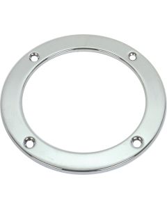 Floorshift Boot Retainer/ Round/ Chrome