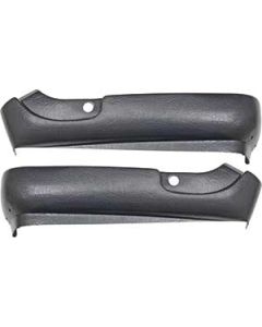 Seat Side Shields - Black With Textured Grain