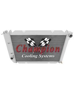 Champion Aluminum Radiator, 3-Row