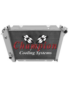 Champion Aluminum Radiator, 3-Row