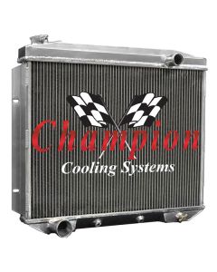 Fairlane/Ranchero Aluminum Radiator, 3-Row, 1957-1959