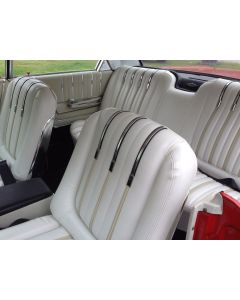 1963 Galaxie 500XL 4-Door Hardtop Front Buckets & Rear Seat Cover Set