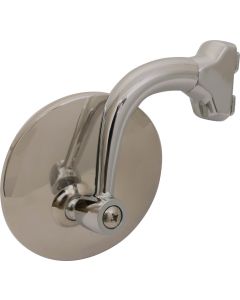 Convex Peep Mirror, Stainless Steel, 3" Diameter
