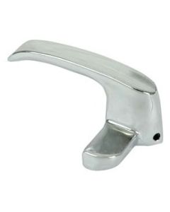 Vent Window Handle, Chrome, Left