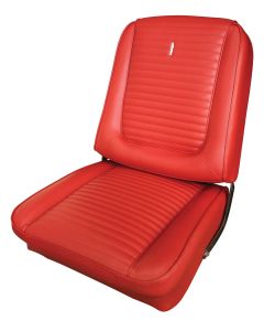 Bucket Seat Upholstery, Front, Pair, Vinyl, Hardtop, Comet/Cyclone, 1965