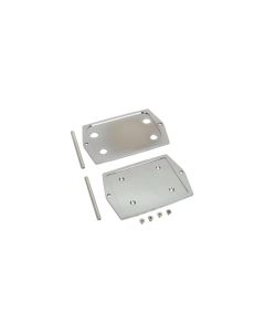 Ford Chromed Aluminum Smooth Optima Battery Tray, 1955-1979