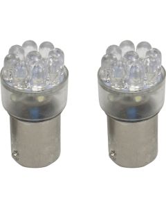 Bulbs,15 LED White 1157