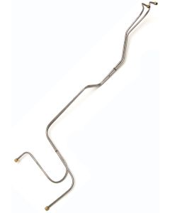1972-76 Ford Ranchero With C6 Transmission Cooler Lines, Stainless Steel