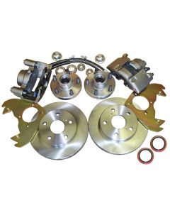 1963-1966 Falcon-Ranchero-Comet Front Disc Brake Conversion Kit For 5-Lug V8s