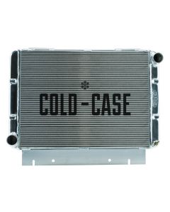 1960-1963 Ford Galaxie FE or Y-Block Cold Case Aluminum Radiator, Big 2 Row Crossflow, Manual Transmission