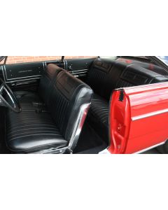 1965 Galaxie 500 2Dr. H/T Front Bench & Rear Seat Cover Set