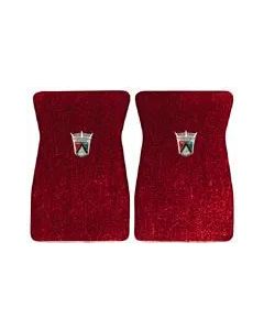 Floor Mats, Embroidered, Loop, 2Pcs, Ranchero, 1959-1973