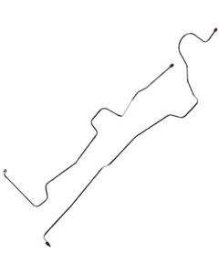 Fairlane/Torino/Cyclone C4 Transmission Cooler Lines, Small Block V8, Stainless Steel, 2-Piece, 1966-1969