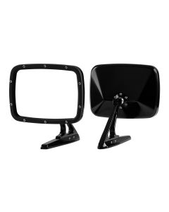 Universal Ford Ford Rectangular Truck  Mirror Pair  Black



