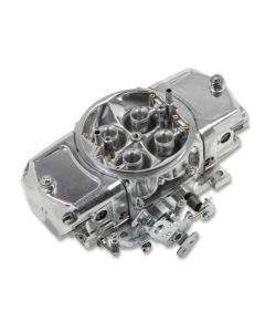 750 CFM Mighty Demon Carburetor Polished Aluminum Mechanical Secondaries Down Leg
