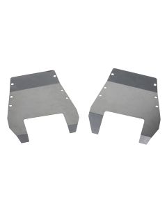 1966-1967 Fairlane steel inner fender panels with hardware - Heidts PX-327