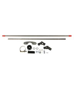 1964-1966 Mustang Manual Steering Rack Kit for Stock Column DD shaft, Heidts SC-291-DD