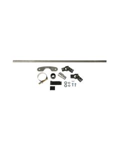 1967-1968 Mustang Manual Steering Rack Kit for Stock Column DD Shaft, Heidts SC-296-DD