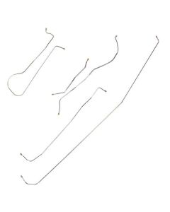 1948-52 Ford F-1 2-Wheel Drive Pre-Bent 3/16" Brake Line Set, Original Or Stainless Steel