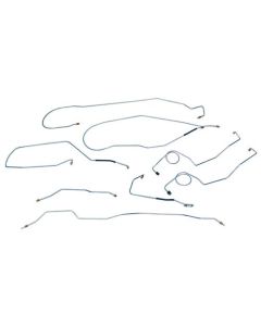 1967-70 Ford F-100 2-Wheel Drive Pre-Bent Brake Line Set, Original Or Stainless Steel