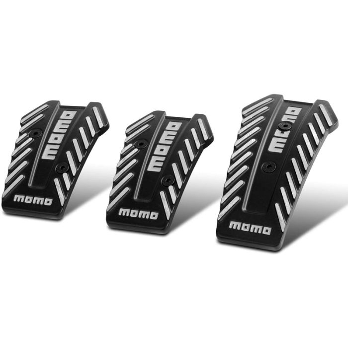 MOMO Italy MOMO Gotham Aluminum Brake Pedal Set with Black