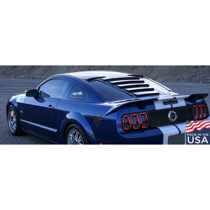 2008 mustang window sales louvers