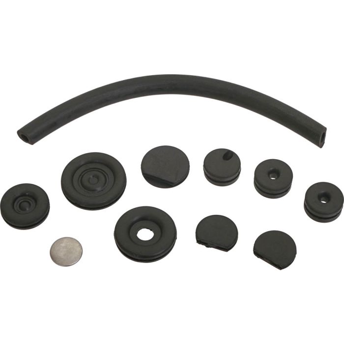 【サイズ交換ＯＫ】 Rubber With - Kit Grommet Firewall Eckler's Plug Pieces 11 - その他
