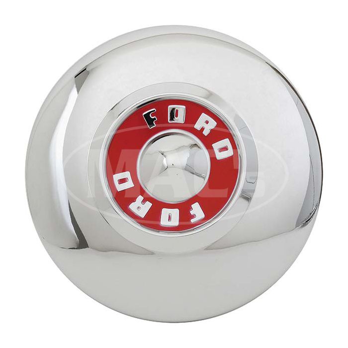 Eckler s Hub Cap Red Lettering 1955 T bird Ford Ford Thunderbird Full Size Ford Base