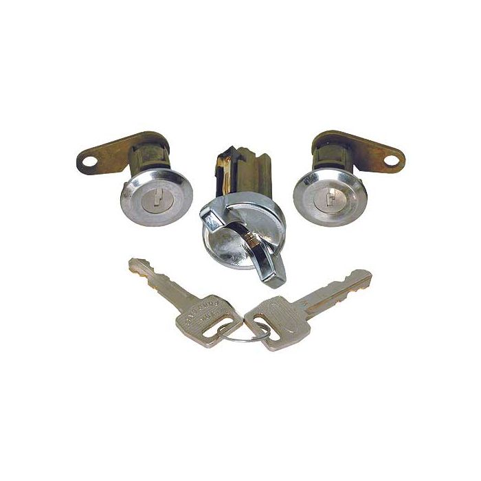 Door Lock & Ignition Cylinder & Key Set - Montego