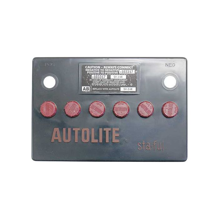1950-59 Push in Caps kit Autolite Battery sta-ful 