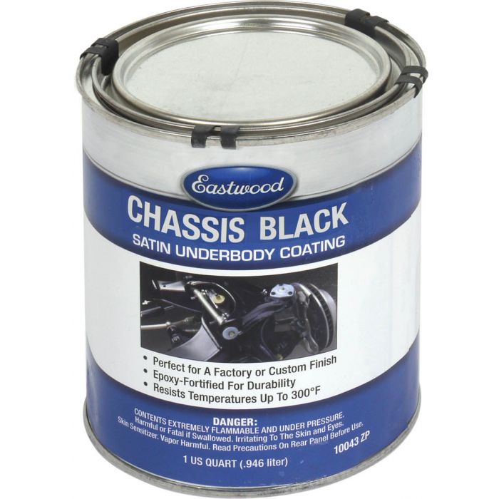 Eastwood Chassis Paint Satin Black Ford All Models 19002100