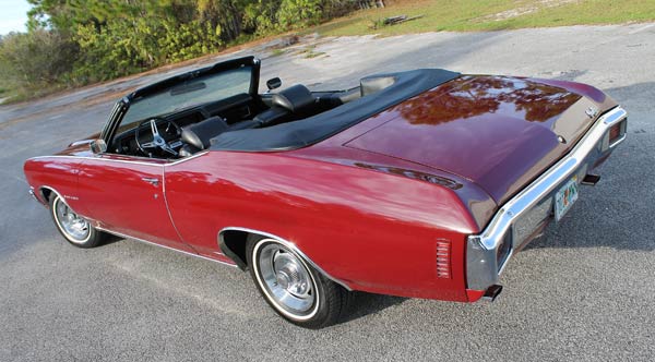 11970 Malibu Convertible rear